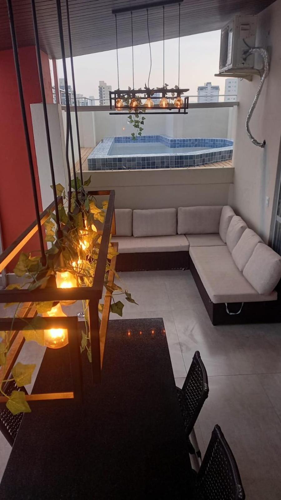 Espacosa Cobertura Quadra Mar Com Piscina E Vista Do Mar Balneario Camboriu